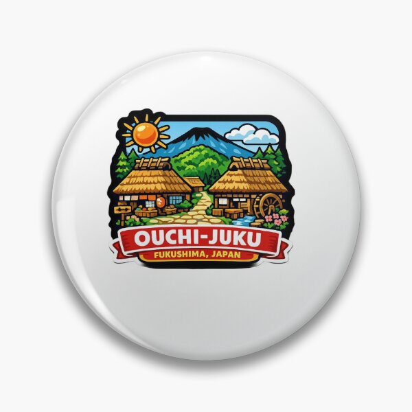 Item preview, Ouchi Japan Village Sticker designed and sold by Imaginarium of Chaos falcon88 .