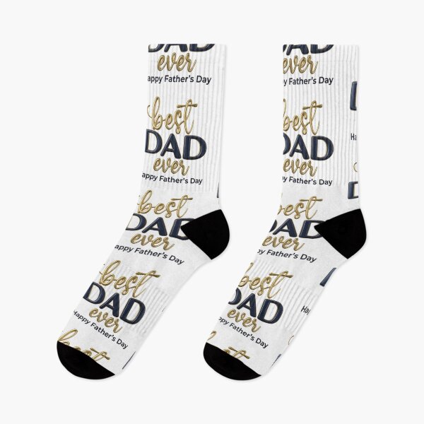 Item preview, Best Dad Ever Gold Navy Father's Day Gift Design designed and sold by SideKickCreates.