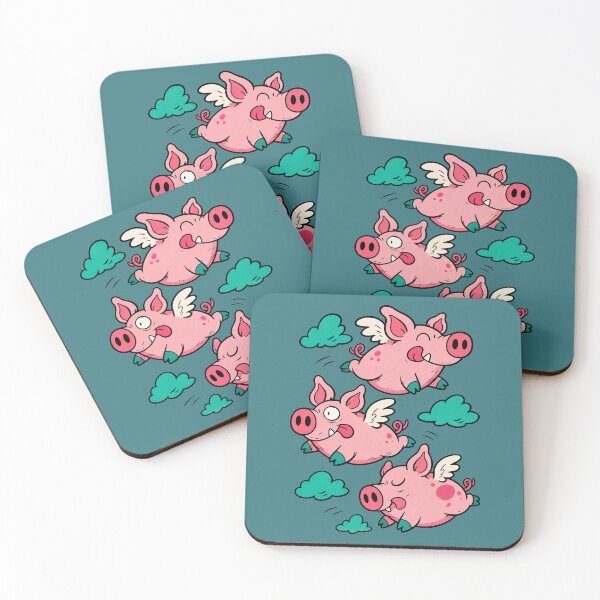 Item preview, Pigs Might Fly designed and sold by BrambleBox.