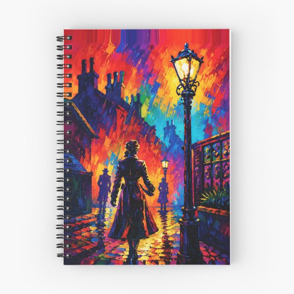 Item preview, Rainy Evening Stroll Under Streetlamp Glow designed and sold by RamyGallery.