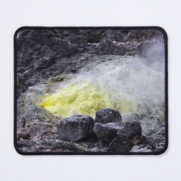 Item preview, Volcanic rocks and sulfur crystals designed and sold by franck380.