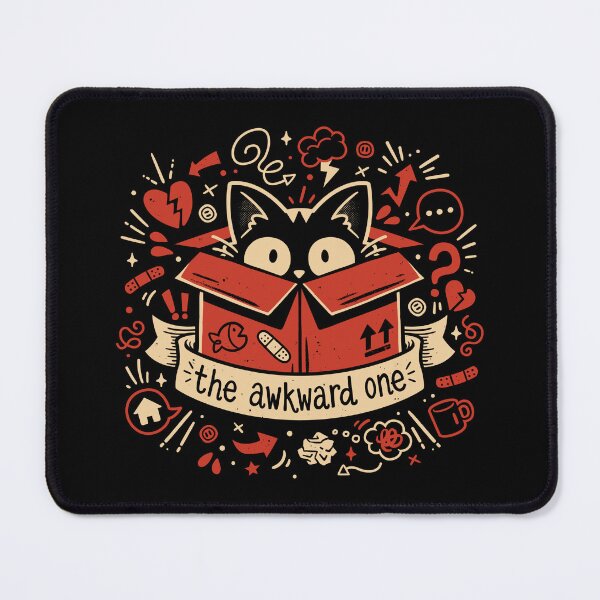 Item preview, The Awkward One - Introverted Cat designed and sold by Snouleaf.