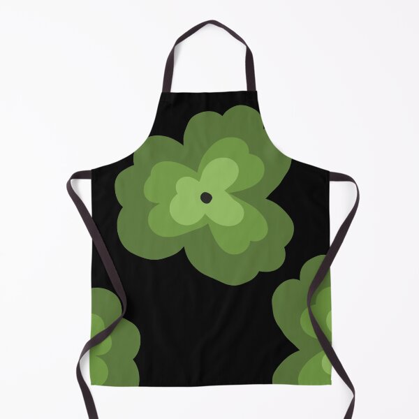 Item preview, Bold Nordic Green Flower Pattern designed and sold by Ailiida.