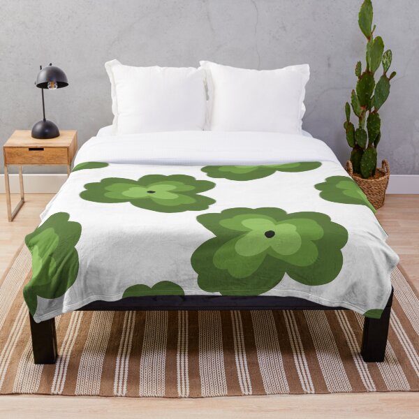 Aperçu de l'œuvre Motif floral vert nordique audacieux créée et vendue par Ailiida.