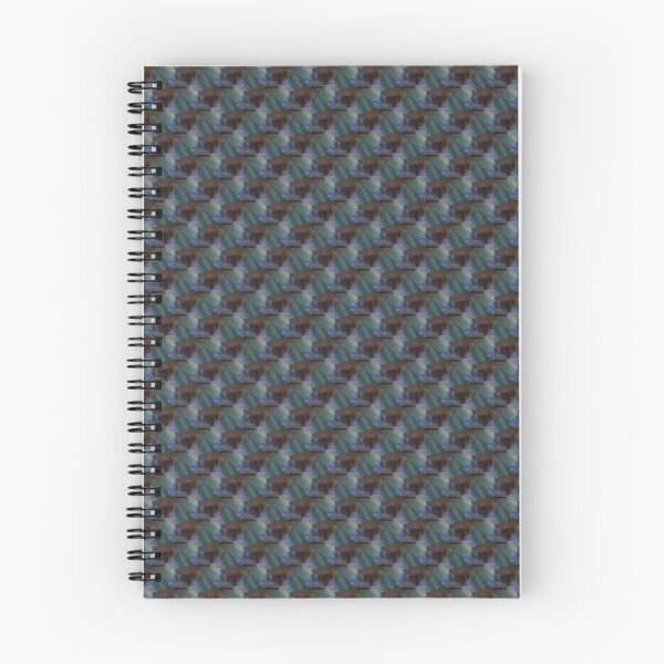 Item preview, Painterly Night Abstract in Brown Teal and Blue designed and sold by Artistestella.