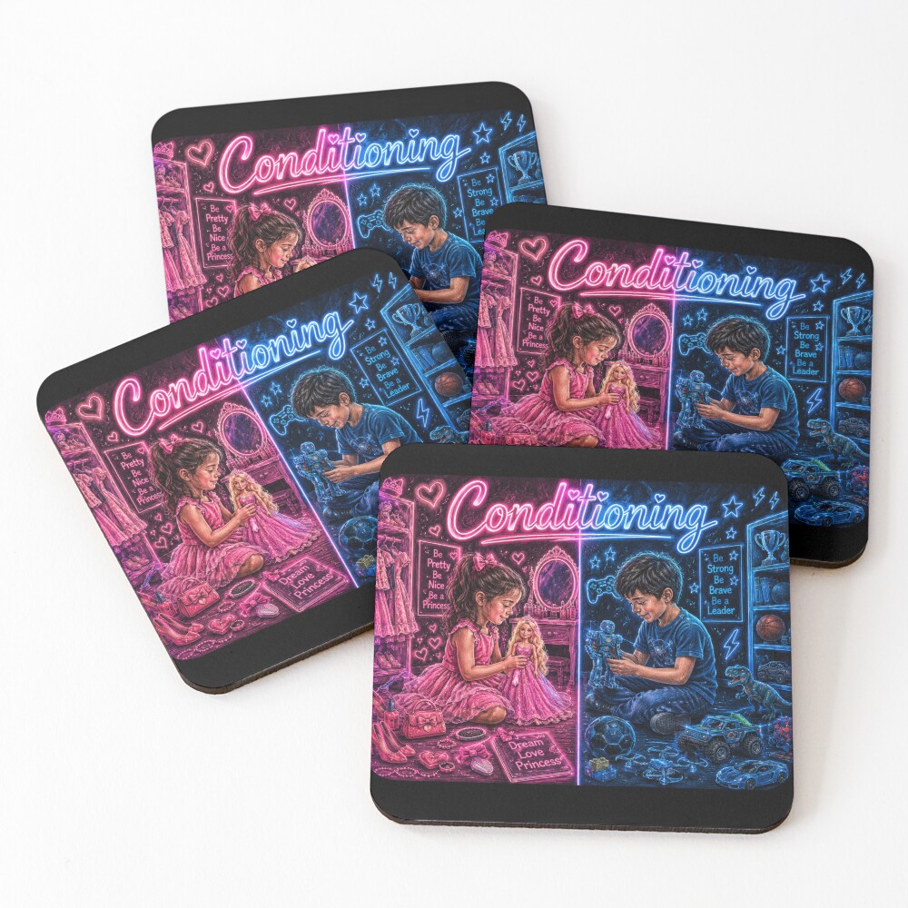 Item preview, Coasters (Set of 4) designed and sold by DesignPrePress.