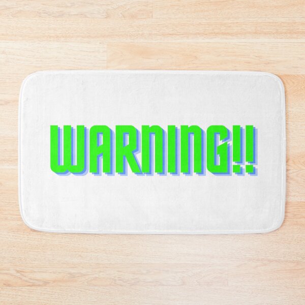 Item preview, Warning!! designed and sold by ArtistTejal.