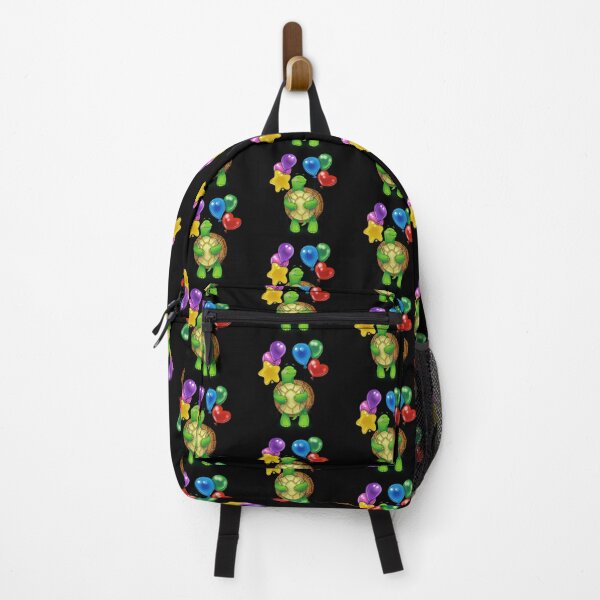 Item preview, A turtle holding colorful balloons designed and sold by Konopikyu.