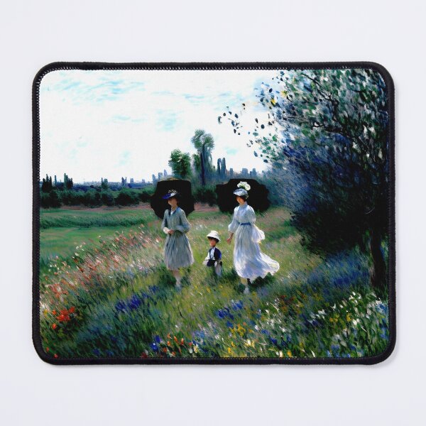 Item preview, Promenade near Argenteuil: Impression of Leisurely Figures designed and sold by artdesignsnow.