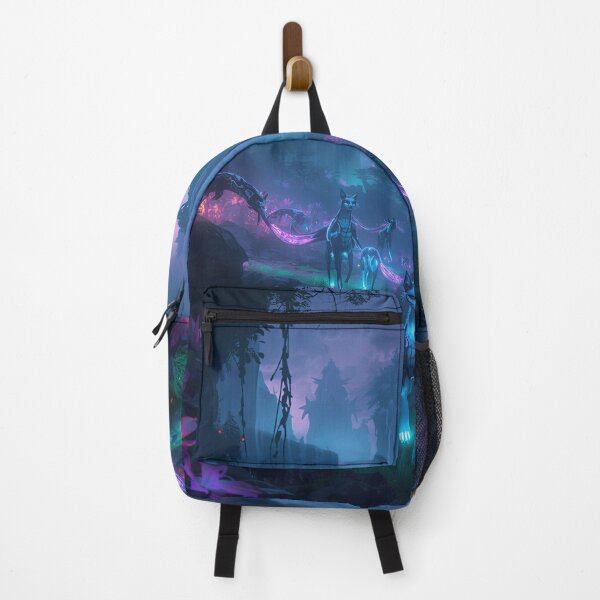 Item preview, Lumifox Pack Neon Jungle Fantasy Landscape designed and sold by Luminous Wilds.