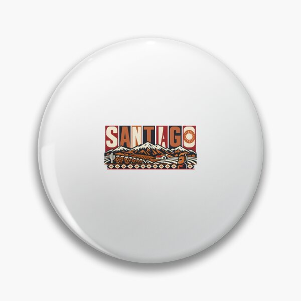 Item preview, Santiago Retro Travel | Vintage Graphic designed and sold by SJarts Creative Studio.