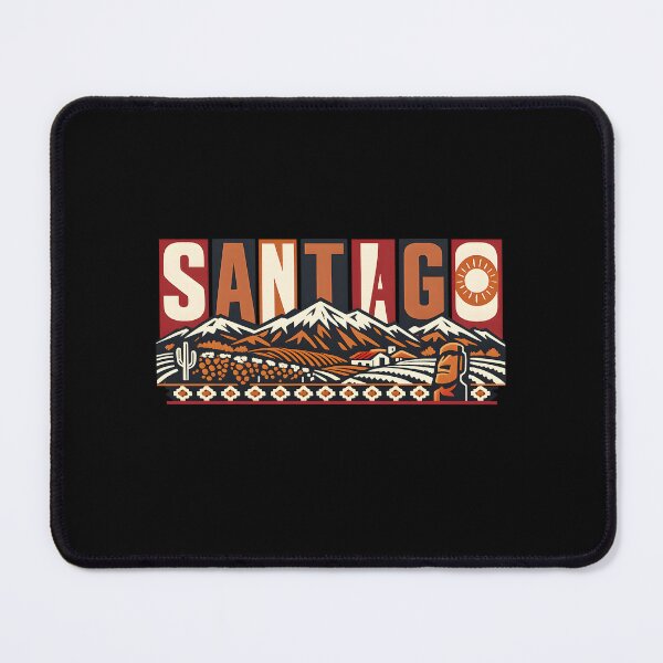 Item preview, Santiago Retro Travel | Vintage Graphic designed and sold by SJarts Creative Studio.