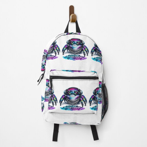 Item preview, Breakcore Matrix Cute Cyber Spider DJ Glitch designed and sold by  ZenRave Designs.