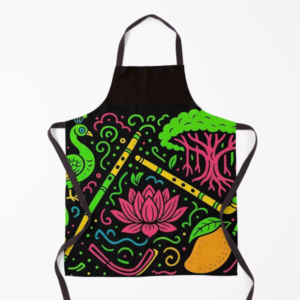 Item preview, neon indic heritage collage & patterns designed and sold by REDCLASH2002.