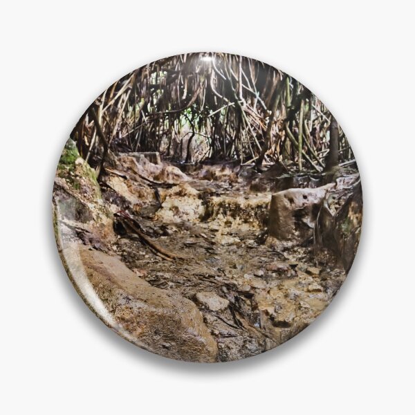 Item preview, Dirt path beneath tropical roots designed and sold by franck380.