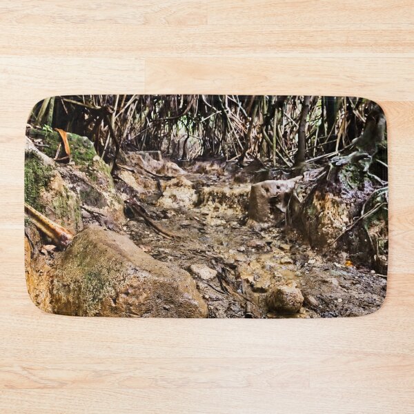 Item preview, Dirt path beneath tropical roots designed and sold by franck380.