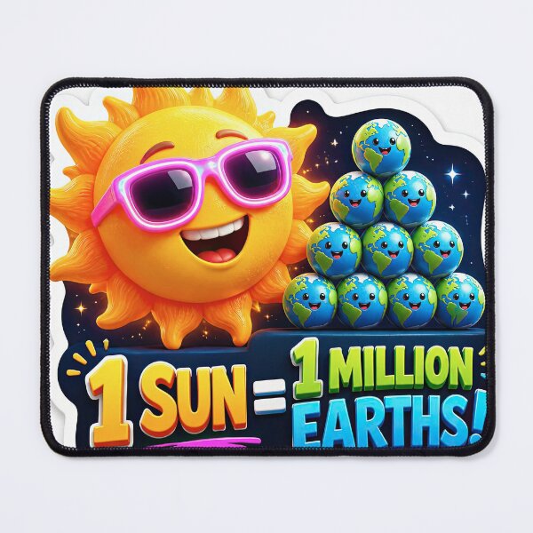Item preview, Space Facts 3D: Cute Sun and Planet Learning Stickers 19 designed and sold by PlayPlearnZone.