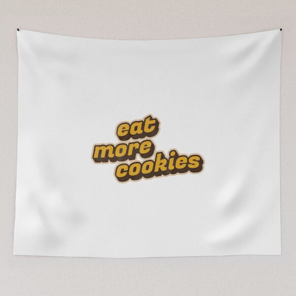Item preview, Funny EAT MORE COOKIES Junk Food Cookie Love Humor Sweets Bakery Lover designed and sold by BuyShirtsOnline.