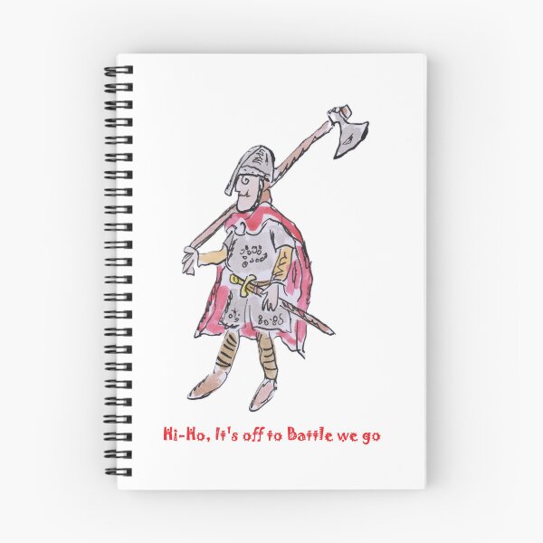Item preview, norman knight with axe designed and sold by Inky Fingers Illustrations.