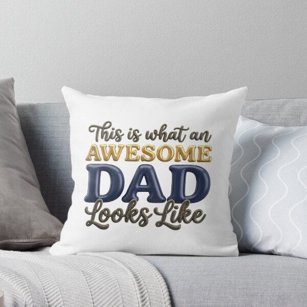 Item preview, Awesome Dad Gold Navy 3D Design - Perfect Father's Day Gift designed and sold by SideKickCreates.