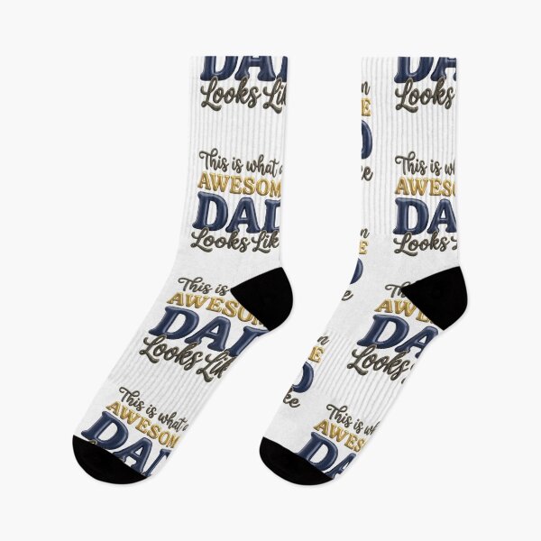 Item preview, Awesome Dad Gold Navy 3D Design - Perfect Father's Day Gift designed and sold by SideKickCreates.