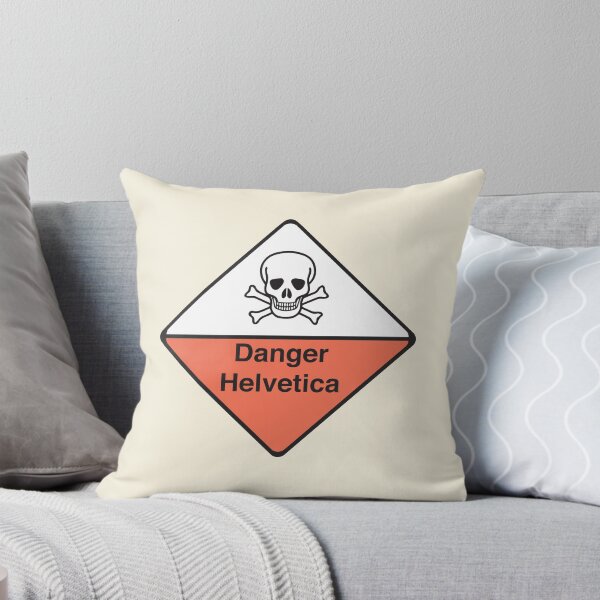 Item preview, Danger Helvetica designed and sold by Meta Cortex.