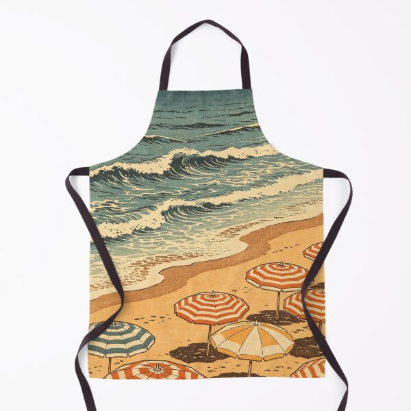 Item preview, Beach Umbrella Wave Scene designed and sold by synthoso.