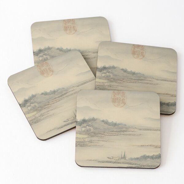 Item preview, Autumn Riverbank in the evening  designed and sold by Paper & Pine .