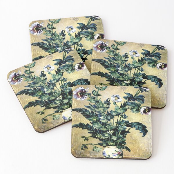 Item preview, Purple Poppies: Impression of Vibrant Blossoms designed and sold by artdesignsnow.