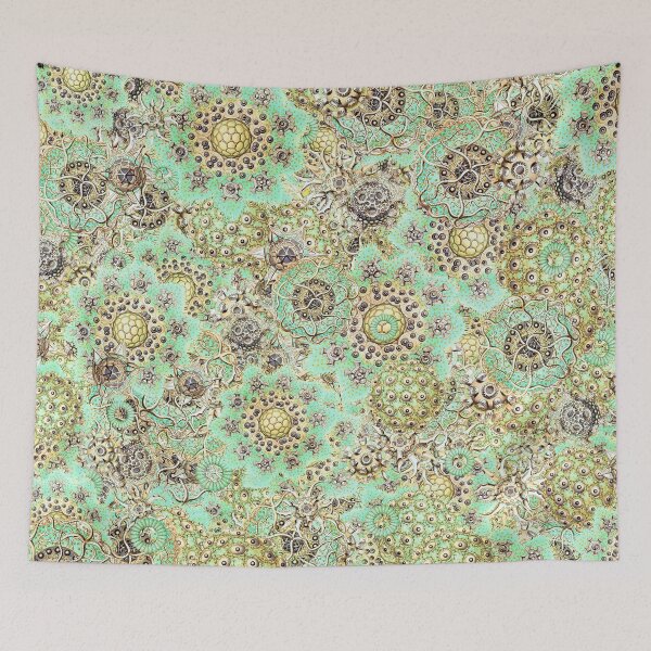 Item preview, Radiolaria Ernst Haeckel Pattern  designed and sold by aeolia.