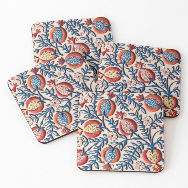 Item preview, Ottoman Pomegranate Suzani Tapestry Print designed and sold by Vicky Brago-Mitchell®.