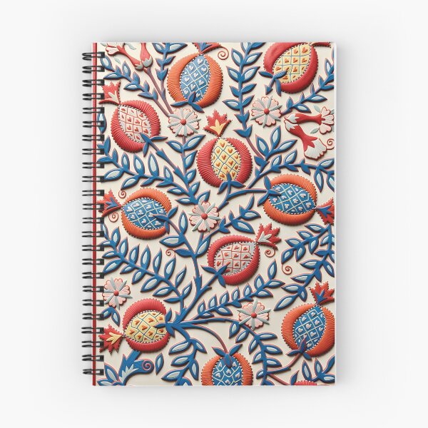 Item preview, Ottoman Pomegranate Suzani Tapestry Print designed and sold by Vicky Brago-Mitchell®.
