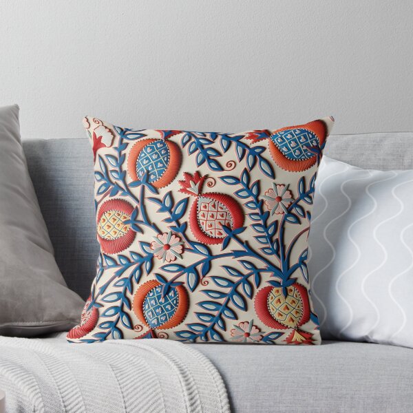 Item preview, Ottoman Pomegranate Suzani Tapestry Print designed and sold by Vicky Brago-Mitchell®.