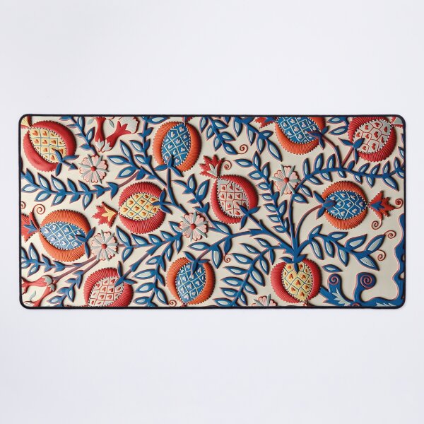 Item preview, Ottoman Pomegranate Suzani Tapestry Print designed and sold by Vicky Brago-Mitchell®.