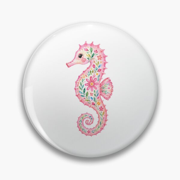 Item preview, Blossom Seahorse designed and sold by SoftCoverLab.