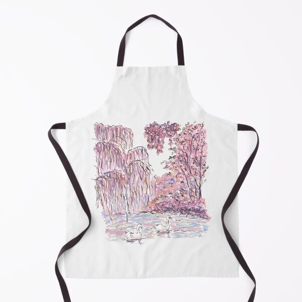 Item preview, Pink Lake Swans designed and sold by Thefifth-shop.