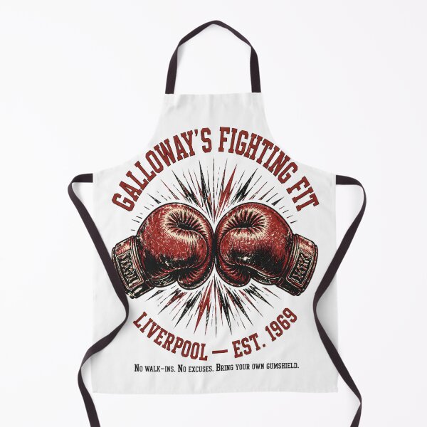 Item preview, Galloway's Fighting Fit - Vintage Liverpool Boxing Graphic designed and sold by Barcud Designs.