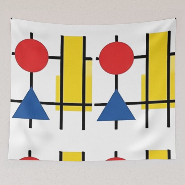 Item preview, abstract geometric art designed and sold by  Mudikeys.