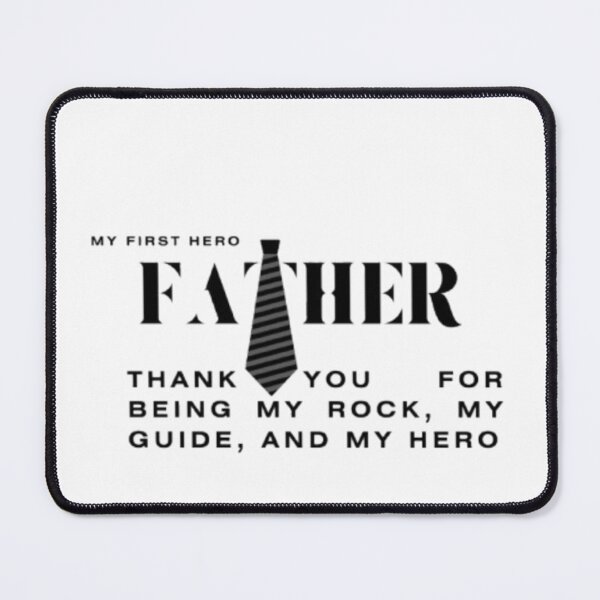 Item preview, Father My First Hero Tie - Father's Day Gift designed and sold by GUINewAlex.