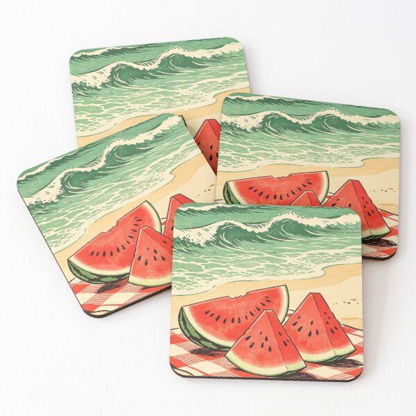 Item preview, Watermelon Wave Picnic designed and sold by synthoso.