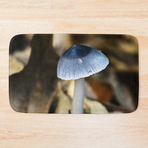 Item preview, Exotic mushroom on dead leaves designed and sold by franck380.