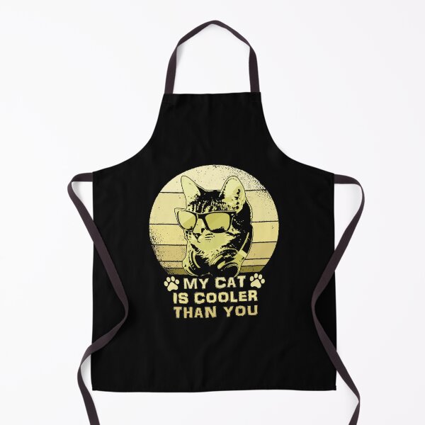 Item preview, My Cat Is Cooler Than You Funny Feline Sunset designed and sold by marke770.