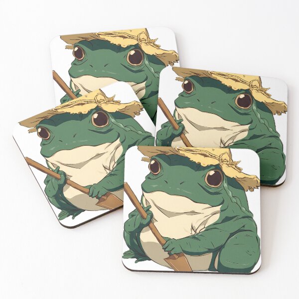 Item preview, Cottagecore Gardening Frog designed and sold by pumsquare.