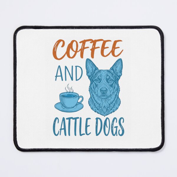 Item preview, Coffee and Cattle Dogs Funny Australian Cattle Dog Blue Heeler Gift designed and sold by haitrieuic96.