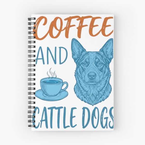 Item preview, Coffee and Cattle Dogs Funny Australian Cattle Dog Blue Heeler Gift designed and sold by haitrieuic96.