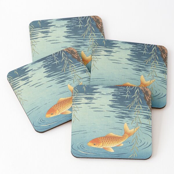 Item preview, Golden Koi River Flow designed and sold by synthoso.