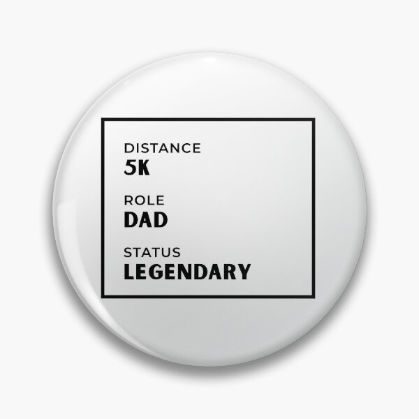 Item preview, Running Watch Stats Metric Legendary Dad Runner designed and sold by RunningWhiskers.