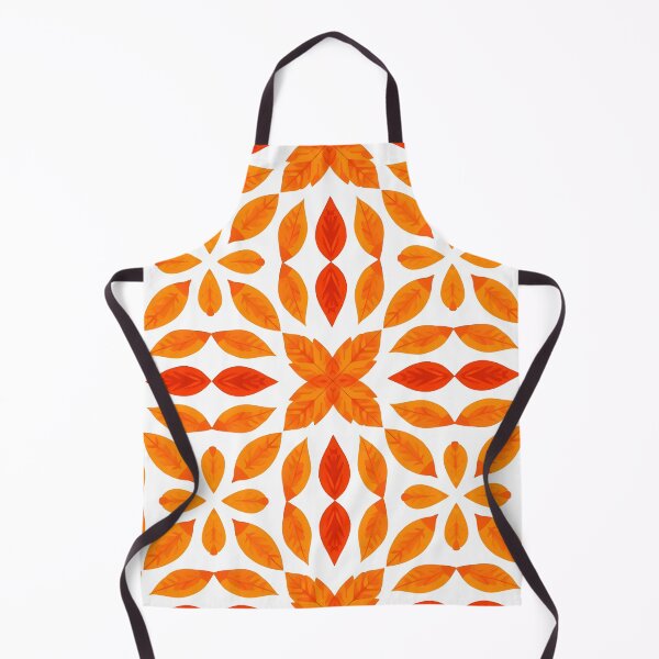 Item preview, Autumn Leaves Geometric Pattern designed and sold by Luna-Flow.