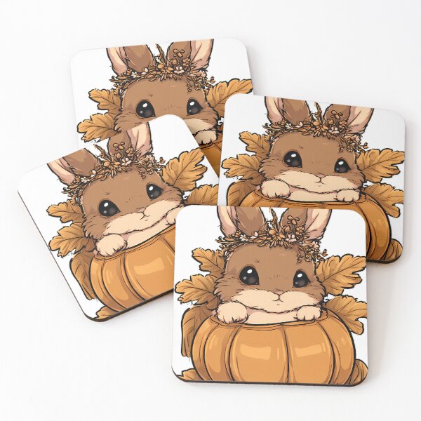 Item preview, Cottagecore Pumpkin Bunny designed and sold by pumsquare.