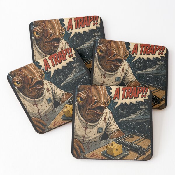 Item preview, It's a Trap! – The Cheddar Menace designed and sold by halibutgoatramb.